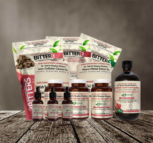 Dr. Yahki Rapha Elohim's Heavy Metal Detox Kit Dr. Yahki Rapha Elohim's Heavy Metal Detox Kit