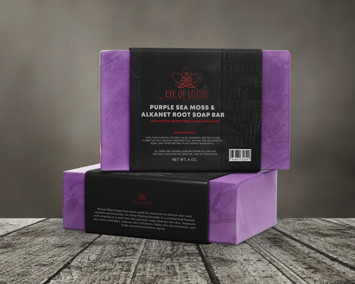 Purple Sea Moss & Alkanet Root Soap Bar