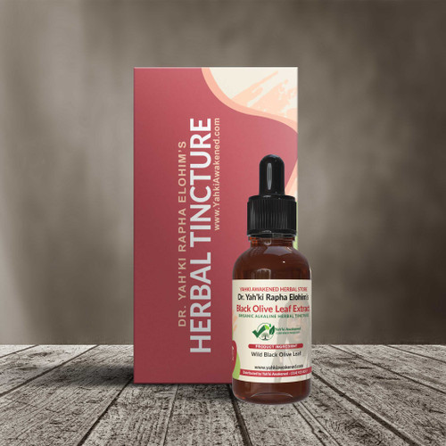 Dr. Yah’ki Rapha Elohim’s Black Olive Leaf Extract Tincture