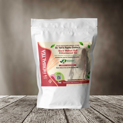 Dr. Yah'ki Rapha Elohim's Black Walnut Hull/Wormwood Leaf Tea