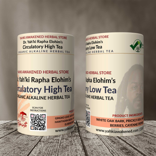 Dr. Yah'ki Rapha Elohim's Circulatory System High & Low Tea Bundles Dr. Yah'ki Rapha Elohim's Circulatory System High & Low Tea Bundles