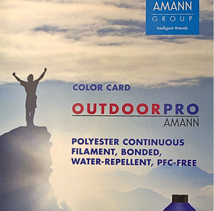 Outdoor Pro Sample Card - 34 Colors