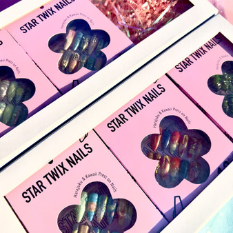 Star Twix Nails Anime Dramatical Murders Inspired Nail Set Collection