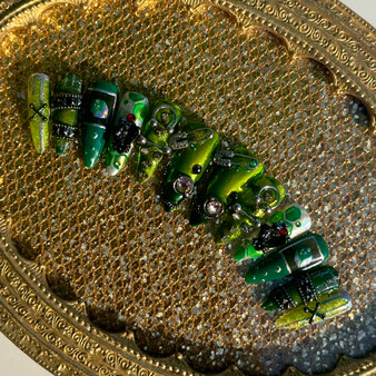 Star Twix Nails Anime Dramatical Murders Noiz Inspired Nail Set