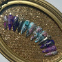 Star Twix Nails Anime Jojo's Bizarre Adventure Golden Wind Giorno Inspired Nail Set