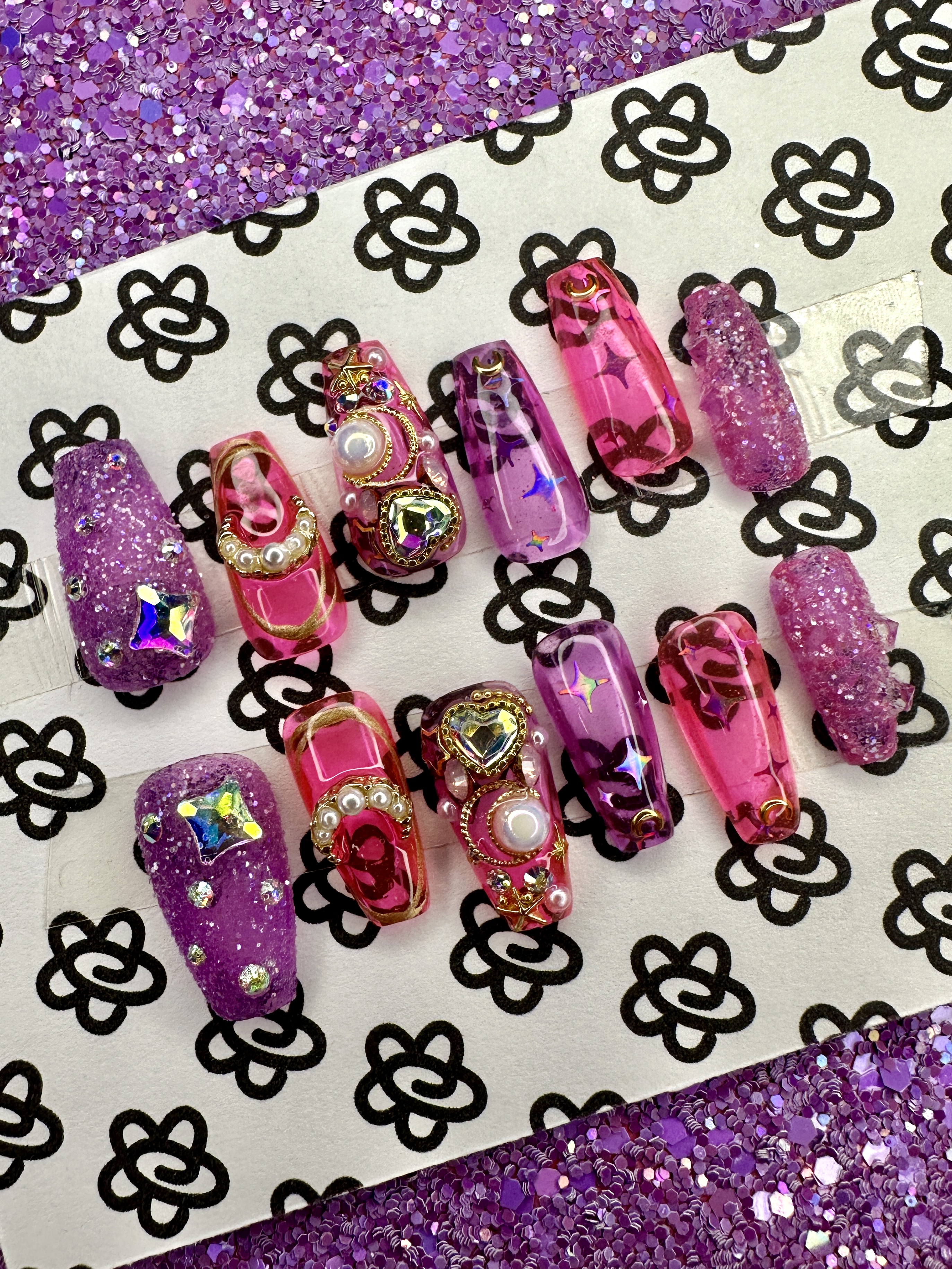 Kawaii Sailor Moon Nails