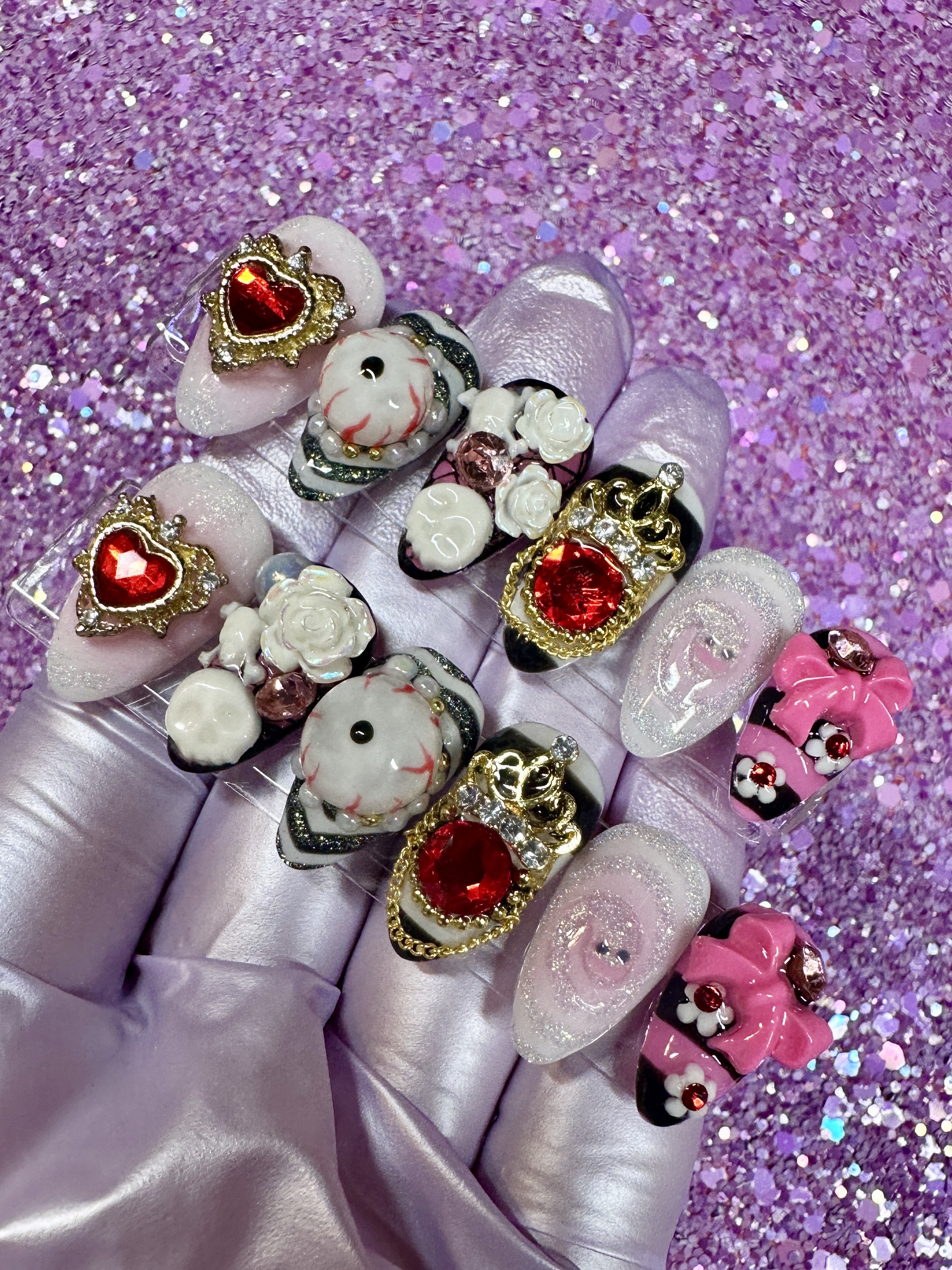 One Piece Perona Thriller Bark Nails