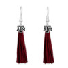 Texas A&M Aggies Tassel Logo Earrings