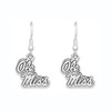 Ole Miss Rebels Trifecta Earrings