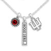 Indiana Hoosiers Trifecta Necklace