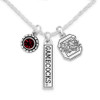 South Carolina Gamecocks Necklace- Trifecta-USC57191