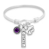 Kansas State Wildcats Bracelet- Trifecta-KSU57217