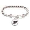 Purdue Boilermakers Silver Linings Bracelet