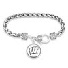 Wisconsin Badgers Bracelet- Silver Linings-WIS57104