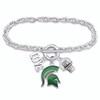 Michigan State Spartans Bracelet- Slam Dunk- MCS56835