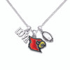 Louisville Cardinals Touchdown Necklace