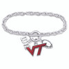 Virginia Tech Hokies Touchdown Bracelet