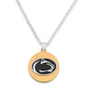 Penn State Nittany Lions Two Tone Medallion Necklace