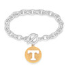 Tennessee Volunteers Bracelet- Two Tone Medallion-TEN22887