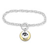 Iowa Hawkeyes Haute Stamp Toggle Bracelet