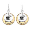 Kansas Jayhawks Haute Stamp Earrings