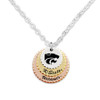 Kansas State Wildcats Haute Stamp Necklace