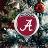 Alabama Crimson Tide Christmas Ornament-  Bulb