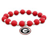 Georgia Bulldogs Zoey Stretch Bracelet