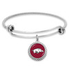 Arkansas Razorbacks Bracelet- Double Rope Wire