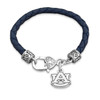 Auburn Tigers Harvey Leather Bracelet