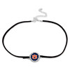 Auburn Tigers Black Suede Choker Necklace