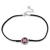 Mississippi State Bulldogs Black Suede Choker Necklace