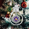 LSU Tigers Snowman Christmas Ornament