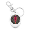 Arizona State Sun Devils Tile Design Key Chain/Zipper Pull