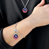 Arizona Wildcats Bracelet- Stacked Disk