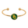 Baylor Bears Bracelet- Izzie Gold Cuff