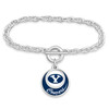 BYU Cougars Bracelet- Stacked Disk