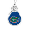 Snowman Florida Gators Christmas Ornament