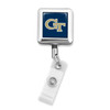 Georgia Tech Yellow Jackets Badge Reel- Square