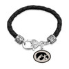 Iowa Hawkeyes Harvey Leather Bracelet