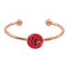 Louisville Cardinals Bracelet- Izzie Rose Gold Cuff