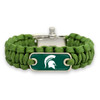 Michigan State Spartans Team Color Unisex Paracord Bracelet