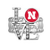 Nebraska Cornhuskers Stretch Ring- LOVE