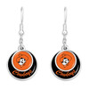 Oklahoma State Cowboys Earrings- Stacked Disk