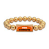Oklahoma State Cowboys Gold Society Nameplate Stretch Bracelet