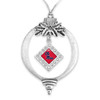 Ole Miss Rebels Christmas Ornament- Bulb with Hanging Charm