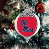 Ole Miss Rebels Christmas Ornament-  Bulb