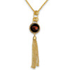 Oregon State Beavers Gold Tassel Necklace