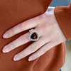 Oregon State Beavers Stretch Ring- Crystal Shield