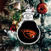 Snowman Oregon State Beavers Christmas Ornament